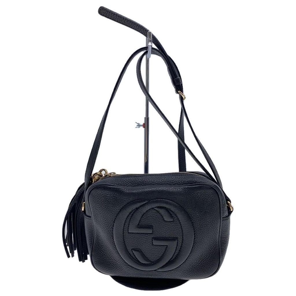 GUCCI Shoulder Bag Disco Soho Small Black Direct from Japan Secondhand 2344950127638