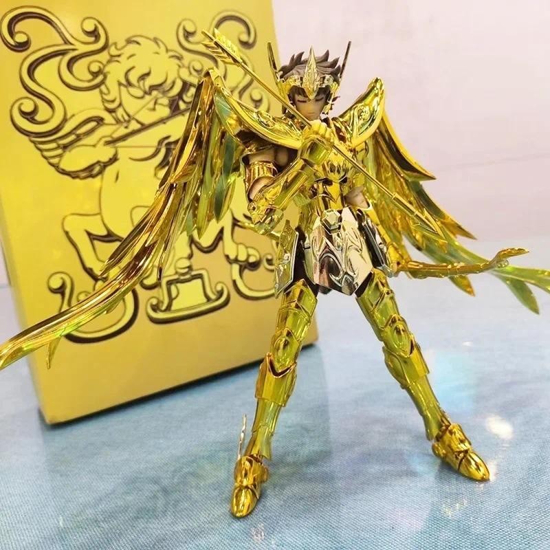 ในสต็อก Saint Seiya Myth Cloth Ex Sagitarius Aiolos อัศวิน Zodiac อะนิเมะตัวเลขเกราะ Bjd รุ่นเดสก์ท็