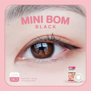 คอนแทคเลนส์(มินิ)🔥Mini Bom🔥(Kitty Kawaii) สี : Brown / Gray / Black รายเดือน มีค่าสายตา