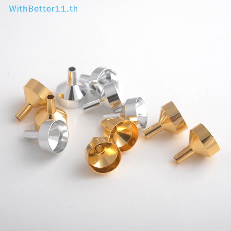 Better 1 PC Mini ช่องทางสแตนเลส Pour Oil Liquid ช่องทาง Dispensing ขวดเติมช่องทางสําหรับอุปกรณ์ครัว TH