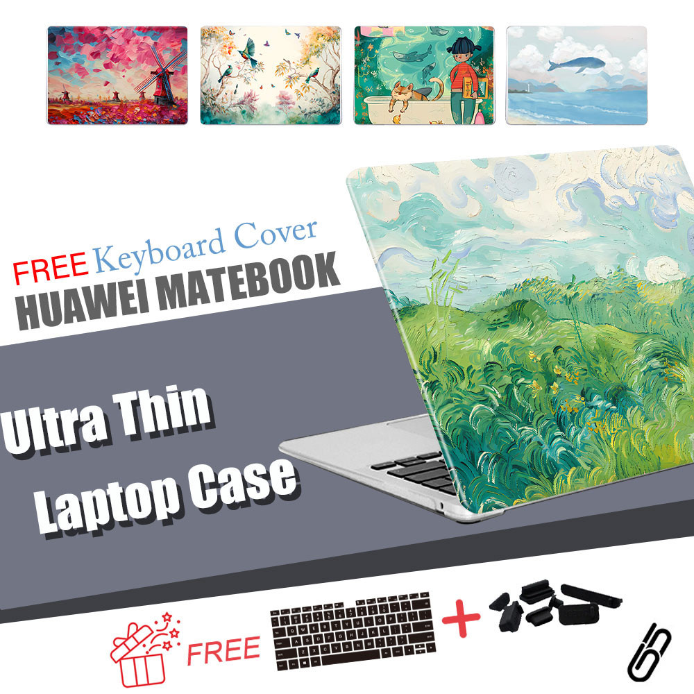 <2024 Matebook D16 Arrived> Huawei Matebook D16 D15 D14 Case Crystal Hard Laptop Case 14s D15 D14 Ca