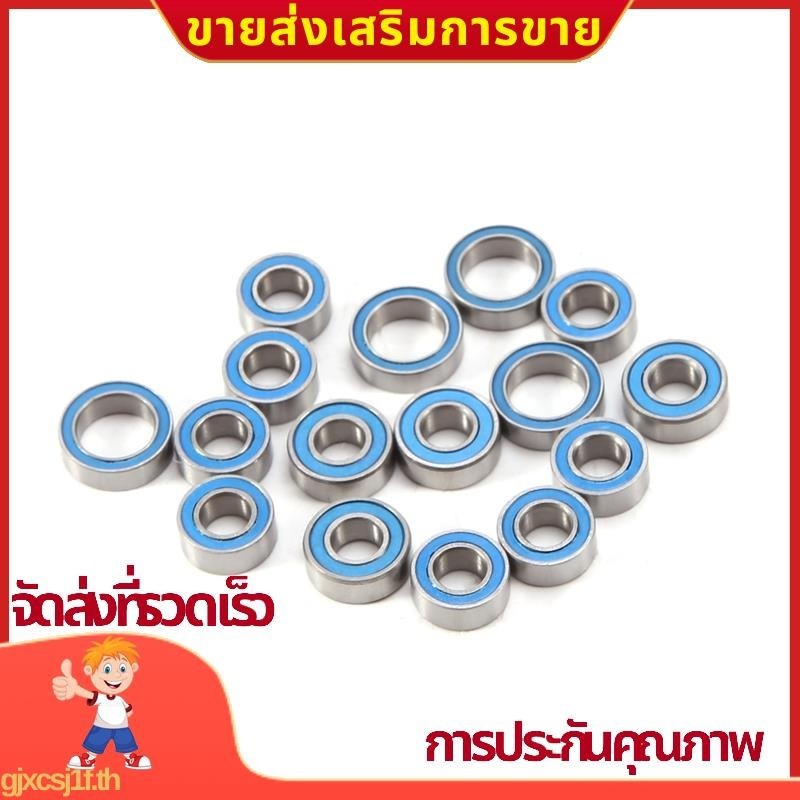 16pcs ยางปิดผนึกชุดลูกปืนสําหรับ Tamiya TT02 TT-02 TT02D TT-02D 1/10 RC รถอัพเกรดอะไหล่อุปกรณ์เสริมgjxcsj1fth