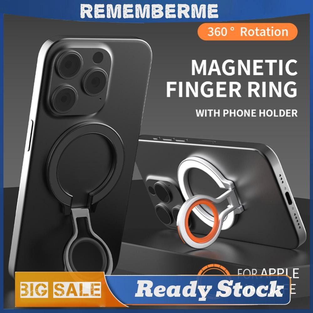 ผู้ถือแหวนโทรศัพท์แม่เหล็กซิลิโคนแหวนจับขาตั้งสําหรับ ไอโฟน 15