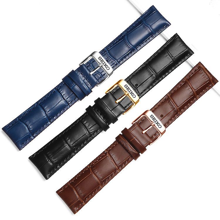 สายหนัง Seiko Seiko Water Ghost No. 5 โซ่นาฬิกาหอยเป๋าฮื้อหนังวัวกระป๋อง 20 มม