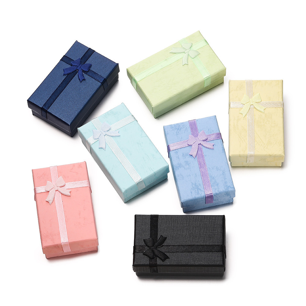 St. kunkka Lover ของขวัญวันเกิดกล่องสร้อยคอกล่องสร้อยข้อมือสีสันสดใสกล่องเครื่องประดับพร้อมโบว์สําหรับเพื่อนคู่หูของขวัญ