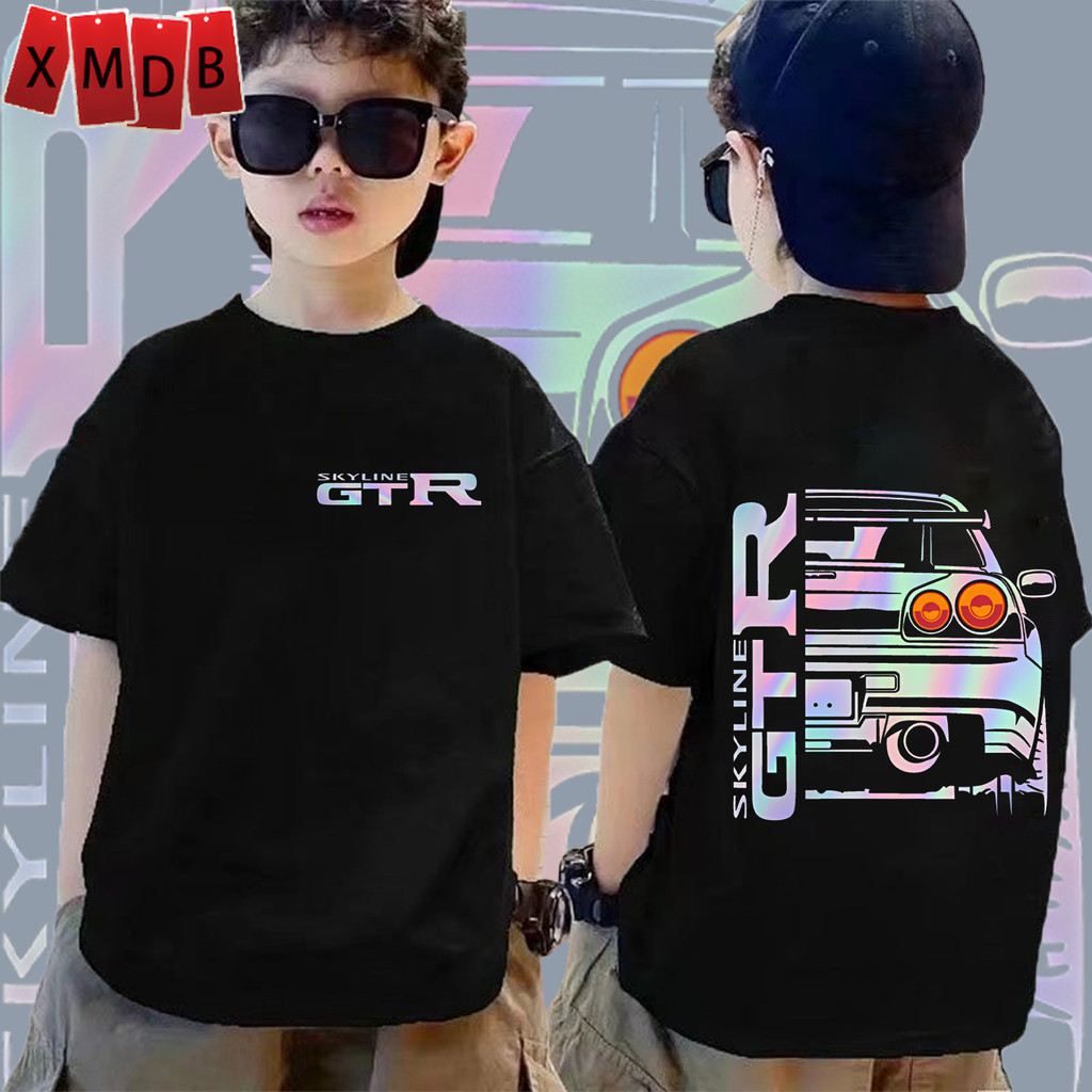 【พร้อมส่ง】เสื้อยืด เสื้อเด็ก The 911 GT3 RS t shirt ผ้าคอตตอน ไม่หด ยับยาก 100-150cm ⭐4