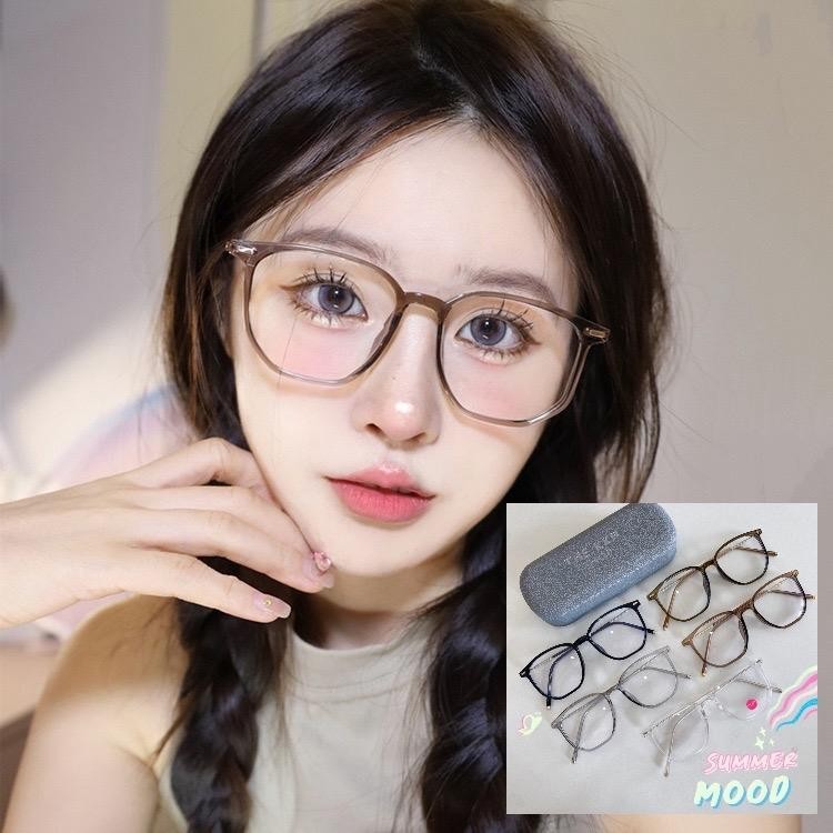 Anti blue แว่นกรองแสงสีฟ้า KS2071 ถนอมดวงตา กรอบรับใบหน้า ใส่ได้ทุกเพศ ดีเทลสง่า