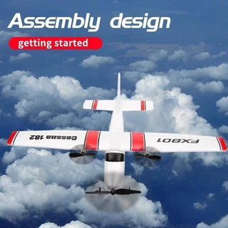 FX801 RC บิน EPP โฟมเครื่องร่อน 2.4G 2CH RTF รีโมทคอนโทรลเครื่องบิน Fixed Wingspan RTF เครื่องบินของเล่นของขวัญสําหรับเด็กเด็ก