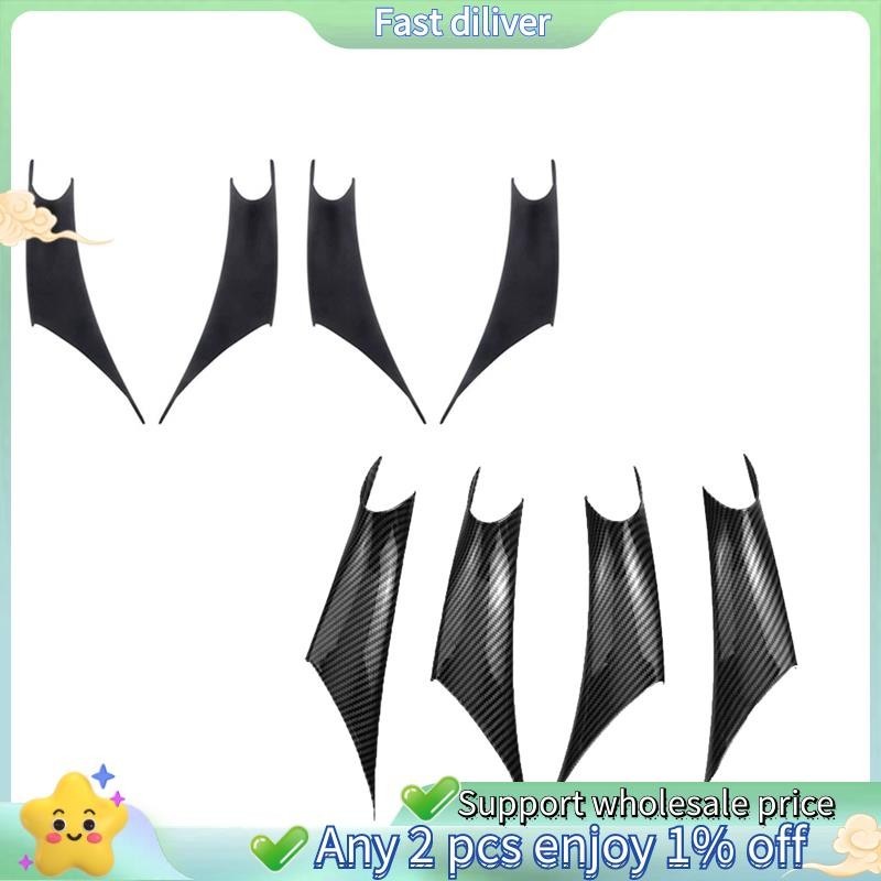 4pcs ภายในรถมือจับประตูสําหรับ BMW 3 4 Series F30 F30 F32 F34 F35 F36 12-2017 ที่เท้าแขนดึงฝาครอบ