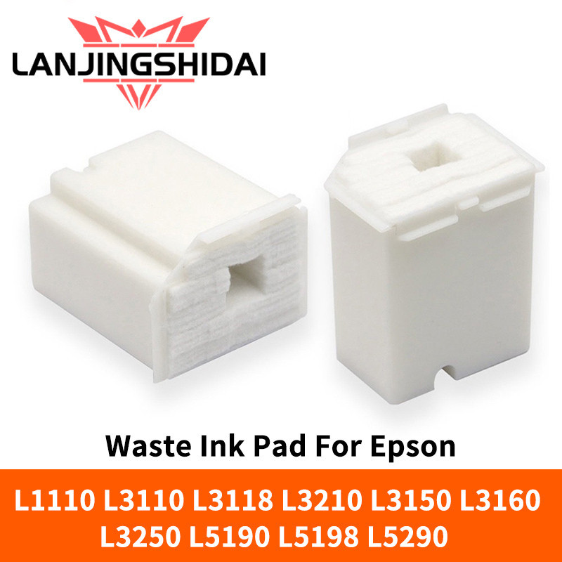 กล่องบํารุงรักษาถังหมึกเสียสําหรับ EPSON L1110 L3110 L3118 L3210 L3150 L3160 L3250 L5190 L5198 L5290 ฟองน้ํา