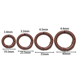 St.kunkka 5pcs ชิ้นโลหะผสมสังกะสีสีลูกกวาดพวงกุญแจโล/ห่วงกลม /คล้องพวงกุญแจ /ห์รอบจับมือสําหรับพวงกุญแจจี้DIY