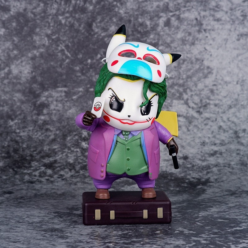 การ์ตูน Joker Joker Joker Harley Quinn COS Elf รุ่น Q ตุ๊กตารูปเครื่องประดับ