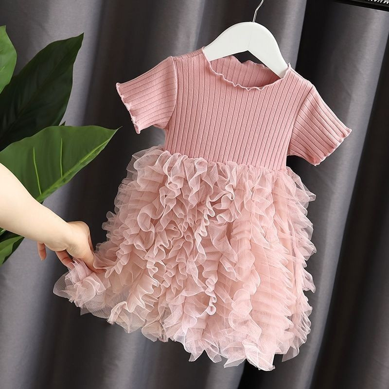Boogie BABY DRESS สําหรับเด็กผู้หญิง, รุ่น JELLY TASSEL, AGED 6 MONTHS-5 YEARS