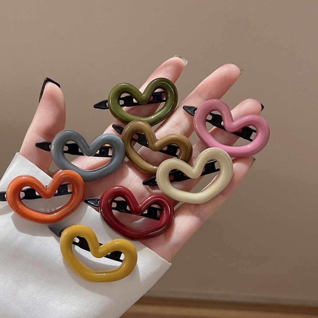 รัก โมรันดี กิ๊บสีผู้หญิงใหม่ด้านหักกิ๊บเด็กที่ไร้รอยต่อ ใบเรียกเก็บเงินเป็ด คลิปอเนกประสงค์หน้าผากเรียบคลิป