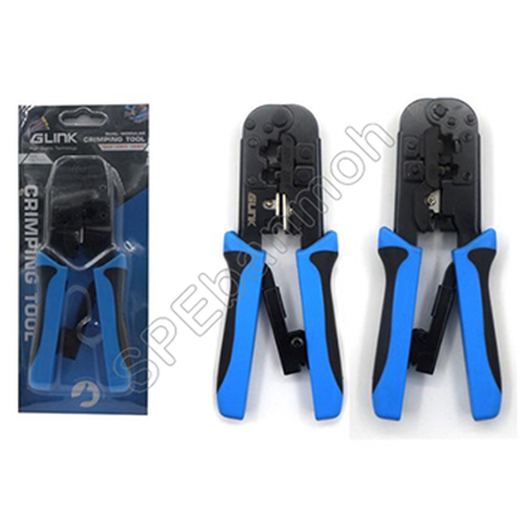 GLT-001 คีมย้ำสายแลน GLINK (GLINK) 8P/RJ45,6P/RJ11/RJ42,4P/RJ22