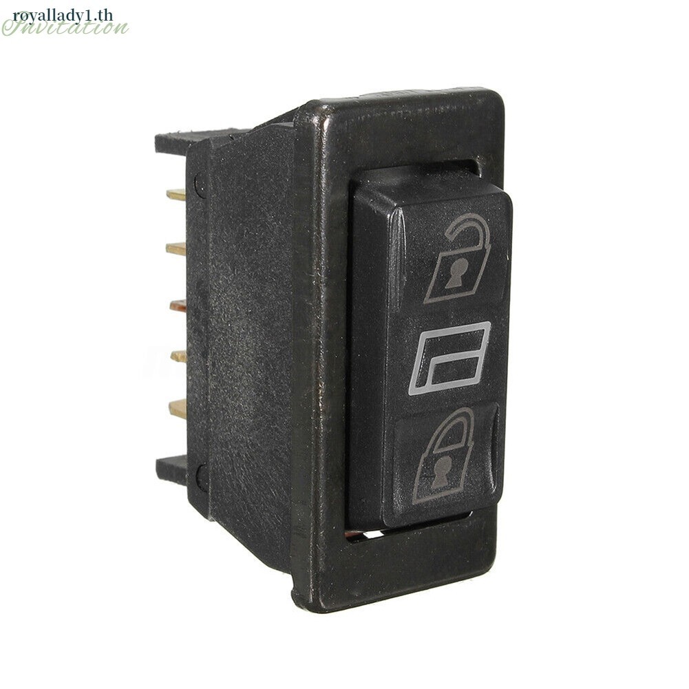 [ในสต็อก] 12v 20A 3 in1 รถ 5pins DPDT สวิตช์กระจกประตูพลังงานล็อคประตูควบคุม
