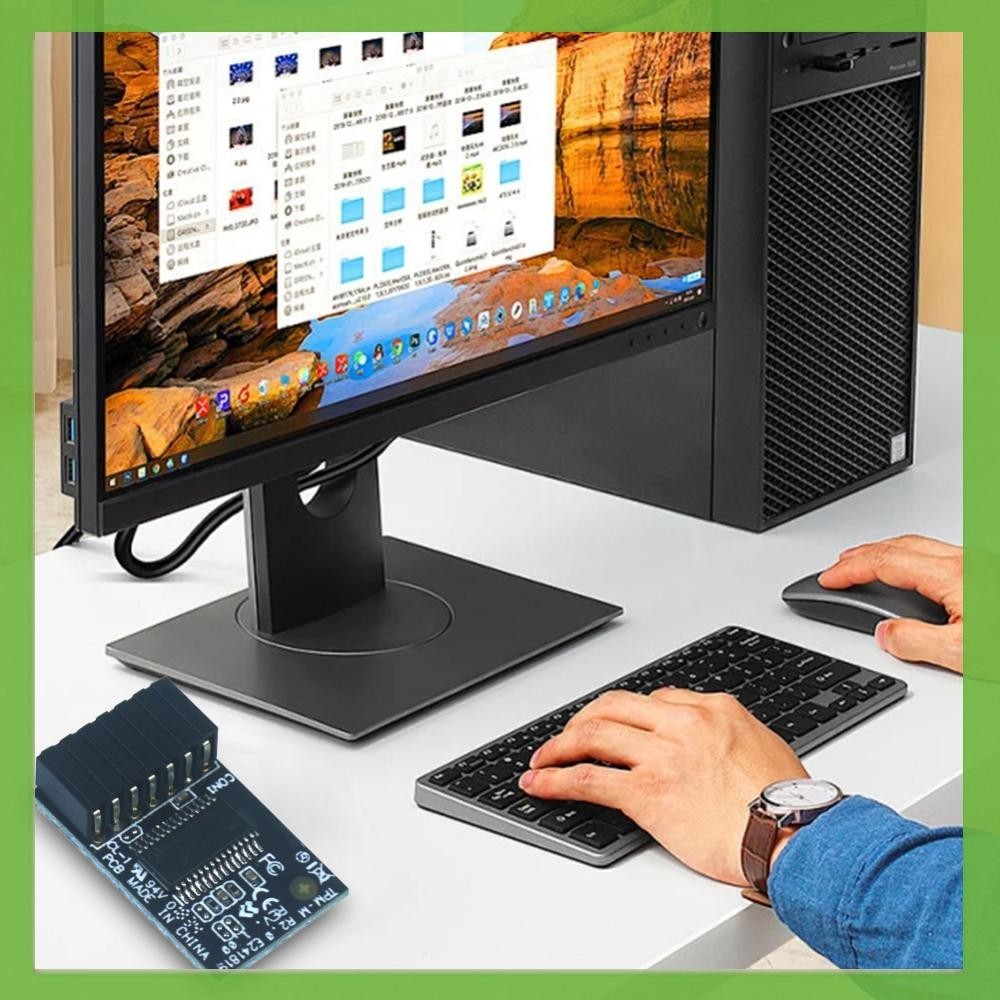 [aigoni.th] Tpm-m R2.0 TPM Module 14-1Pin Trusted Platform (TPM) โมดูลสําหรับเมนบอร์ด Asus