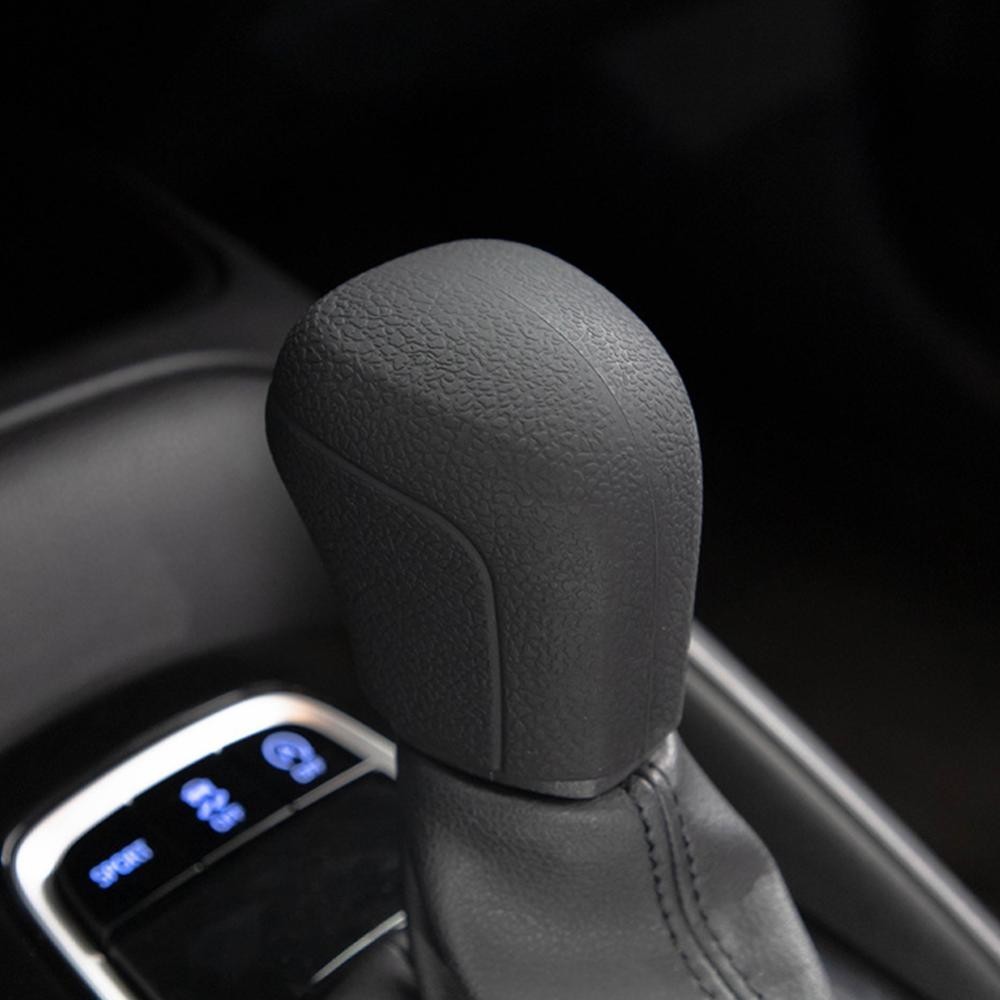 Ys ซิลิโคนรถเกียร์ Shift COLLAR Shift Knob Grips ฝาครอบ Shift Lever ตกแต่งสําหรับ Toyota Corolla Thunder Camry CHR IZOA L3Y7