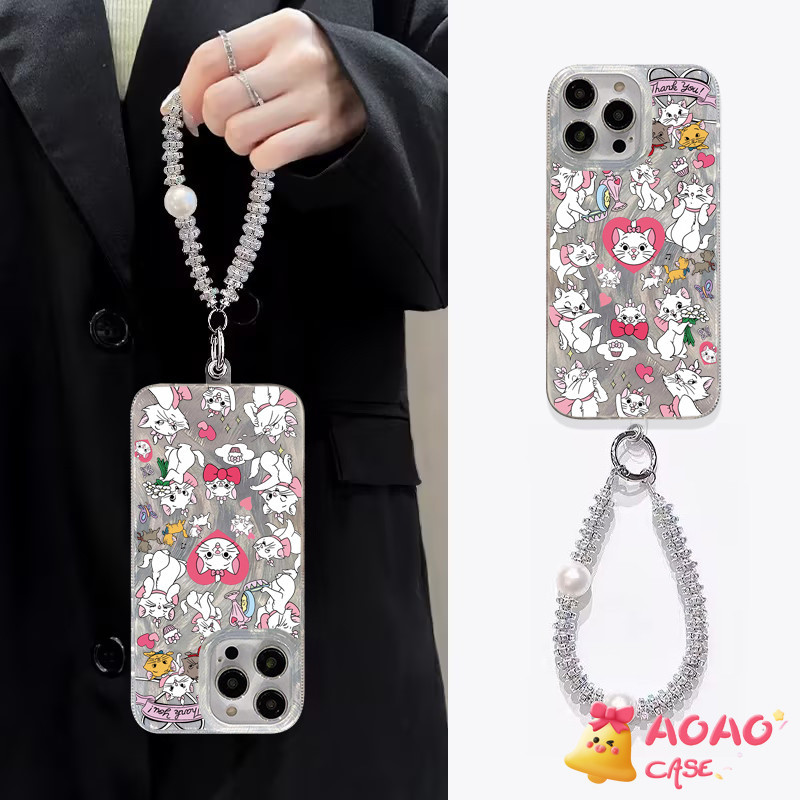 การ์ตูนหวานมารีนุ่ม เคสIPhone 16 11 13 15 12 14 Pro Max 16Plus 7Plus XR 8Plus 7 8 16 15 14 Plus X XS Max SE 2022
