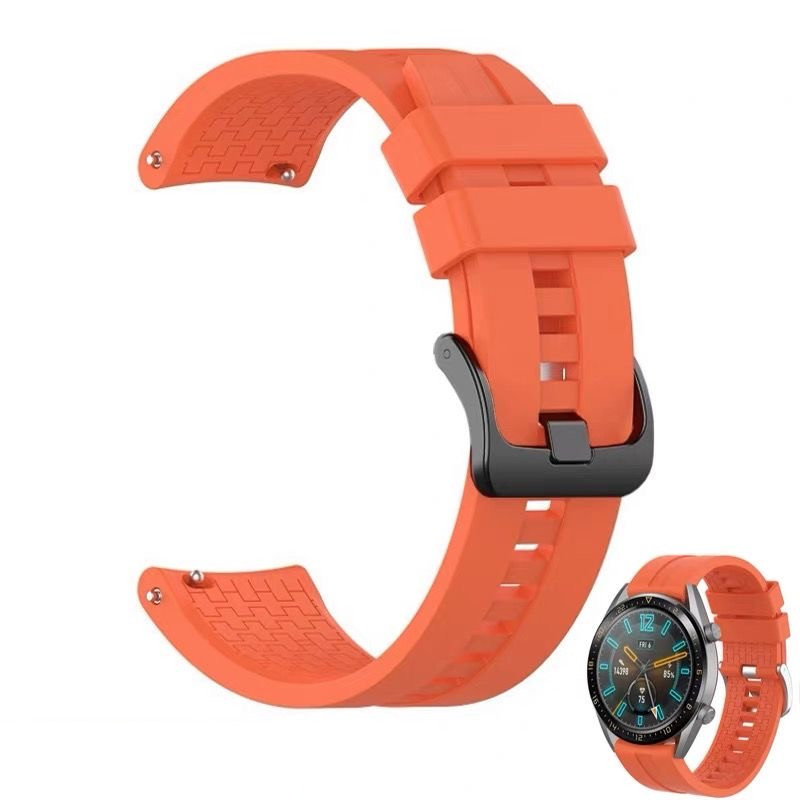 สายนาฬิกา redmi watch5 Xiaomi  s1 s1pro s1active s2 s3 s4ชิลิโคนล็อคดำwatch color 2 Haylouสาย22mm