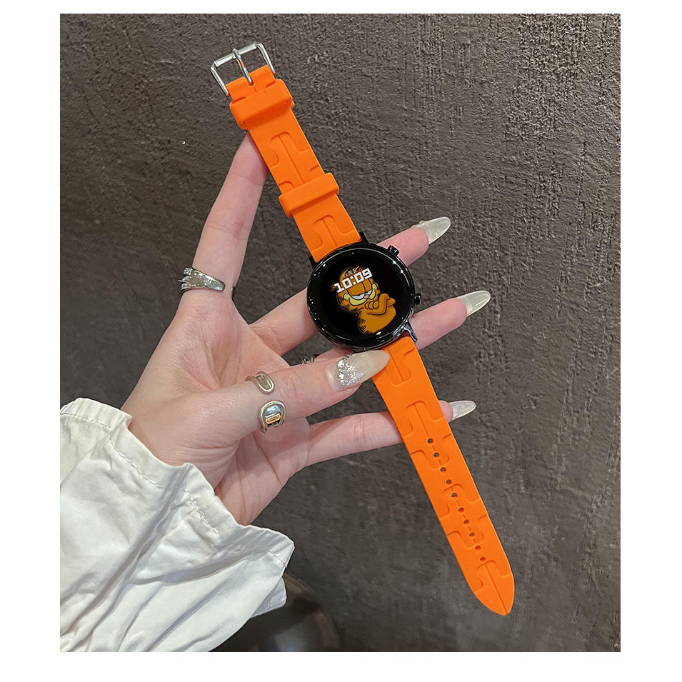 สายนาฬิกาสำหรับXiaomi watch color2 s1 s1pro s1active s2 s3 s4ลายHermesสาย22mm
