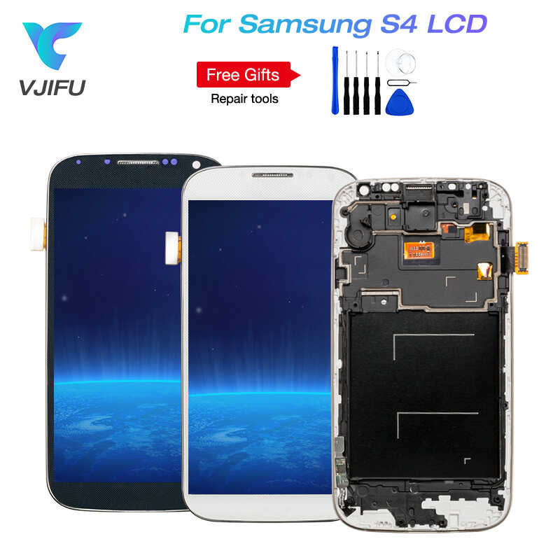 1PCS/lot S4 i545 LCD Screen For SAMSUNG Galaxy S4 I9500 i9505 LCD Display Touch Screen display Wit