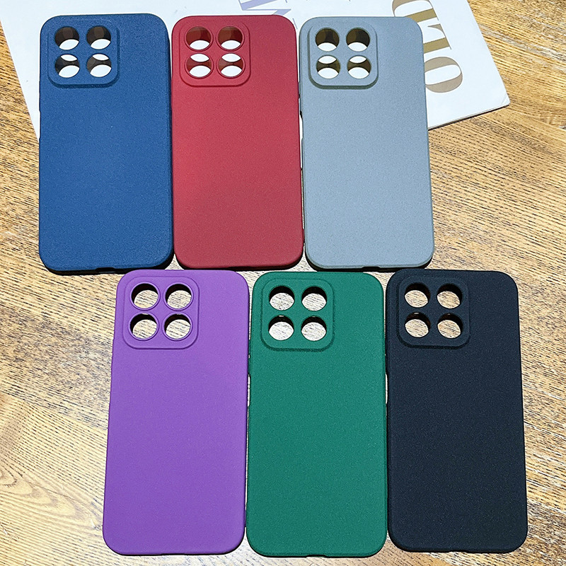 Matte Soft เคสกันกระแทกสําหรับ Honor Magic 6 PRO 6LITE 90 GT 100 X9B X8B X7B Play8T X6A ฝาครอบซิลิโคนป้องกันอุปกรณ์เสริม