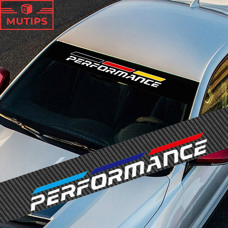 Bmw Performance กระจกรถยนต์สติกเกอร์กระจกอัตโนมัติสําหรับ G30 G20 F10 E46 F30 E39 E60 E90 X1 E84 F48