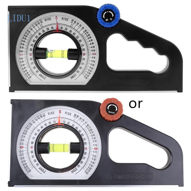 Lidu1 Magnetic Slope Instrument Universal Bevel เครื่องวัดมุม Declinometer
