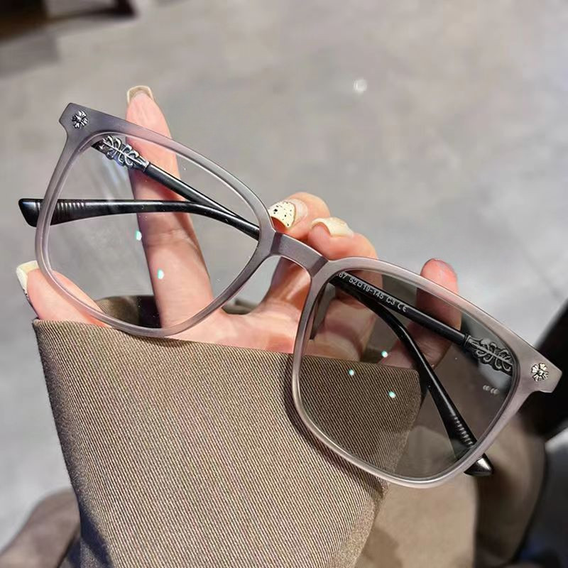 โฟโตโครมิก แว่นสายตาสั้นแฟชั่น เปลี่ยนสี สําหรับนักเรียนชายและหญิง สั่งตัดได้
