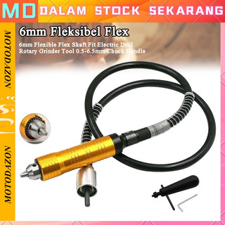 Stok Tersedia - Mesin Bor Kabel Selang Fleksibel Tuner 0.3-6.5mm Electric Drill Rotary Tool Accessories    6mm Die Grinder Mata Bor Elektrik