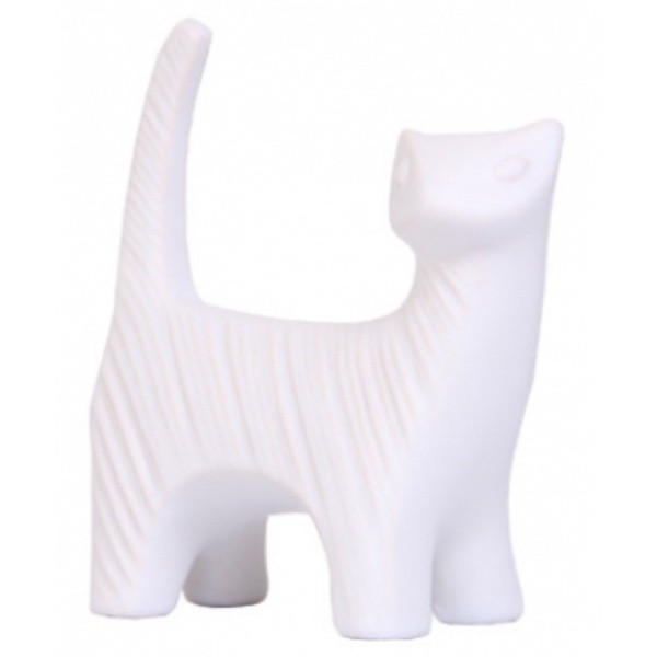 room_shop101 LOCAL รูปปั้นตกแต่งเซรามิค HP418-W/B 4.5x11x11.7cm