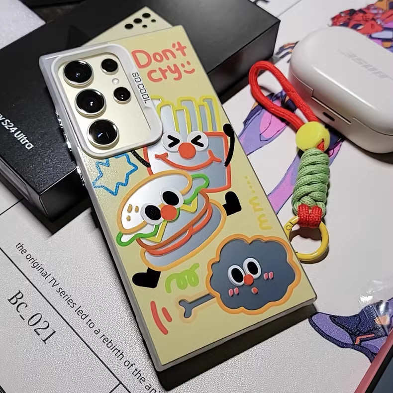 น่ารักปลอกโซ่สําหรับ Samsung s22 s22plus ultra Case Girly S23 S23Plus s23fe s24 s24plus s24ultra กระเป๋าสตางค์ปกหลัง