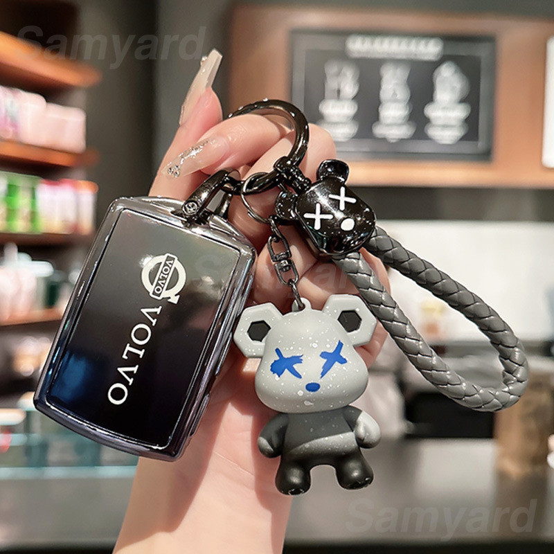 Tpu รถ Remote Key Fob กรณีสําหรับ Volvo Emgrand EC8 FH-Series FM-Series S22 S60 S80 S90 V40 V60 XC40