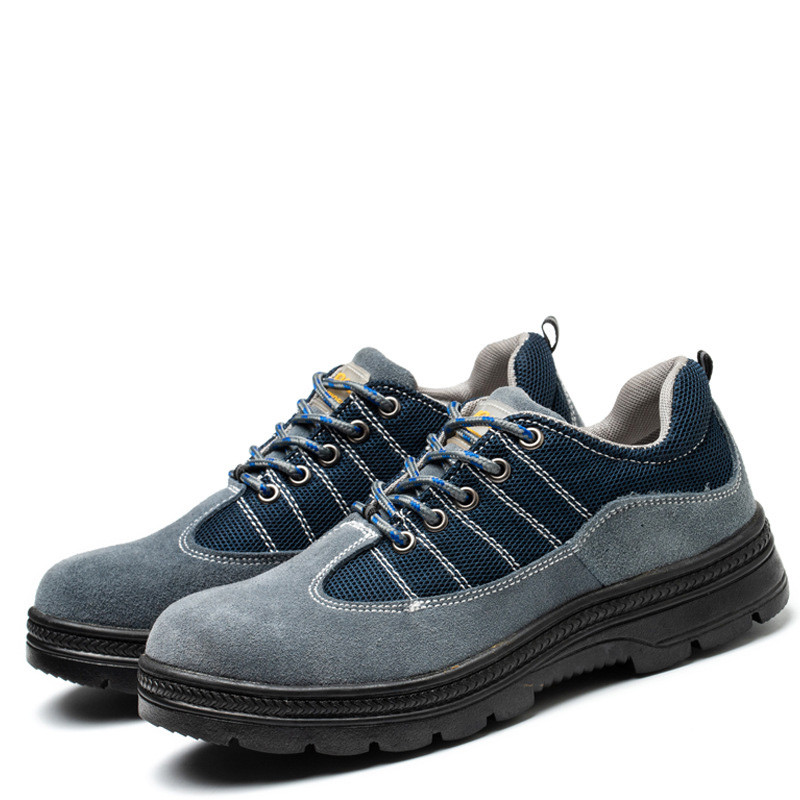 รองเท้าเซฟตี้หัวเหล็ก พื้นเหล็ก work shoes men
