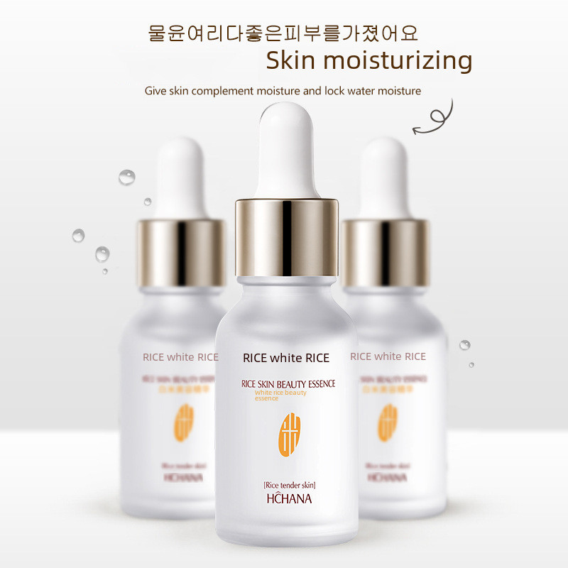 Hot Sale#Hchana White Rice Essence Beauty Essence Hydrating, Nourishing and Moisturizing Skin Care M