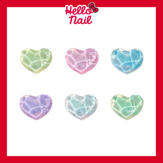 หัวใจ คริสตัล 10ตัว ติดเล็บ อะไหล่ตกแต่งเล็บ จิว ติดเล็บ แต่…