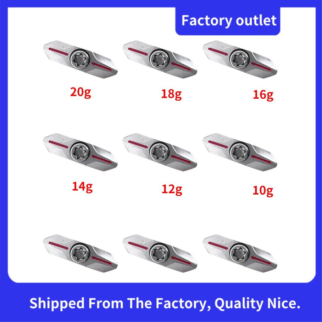 กอล์ฟสําหรับ Ping G410 น้ําหนักสําหรับ Ping G410 Driver 4G-20G ใหม่ทนทาน