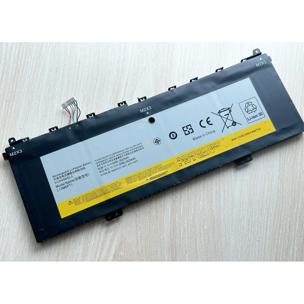 แล็ปท็อป Battery For Lenovo IdeaPad Yoga 2 13 L13M6P71 L13S6P71