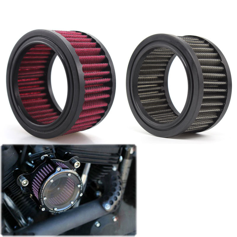 กรองอากาศรถจักรยานยนต์สําหรับ Harley XL883 XL1200 X4