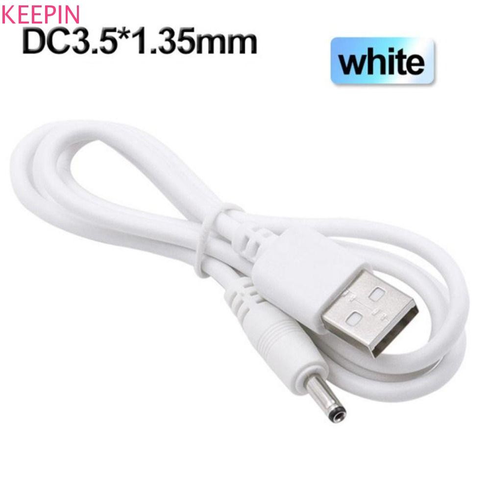 Keepin USB To Dc 3.5 มม.สายชาร์จ USB To Dc 3.5 มม.3.5*1.35 มม.5V USB Barrel สายไฟ Dc สายไฟ