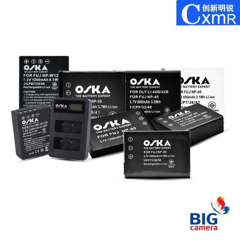 ✿Oska Camera Battery For Fujifilm NP - แบตเตอรี่กล้อง