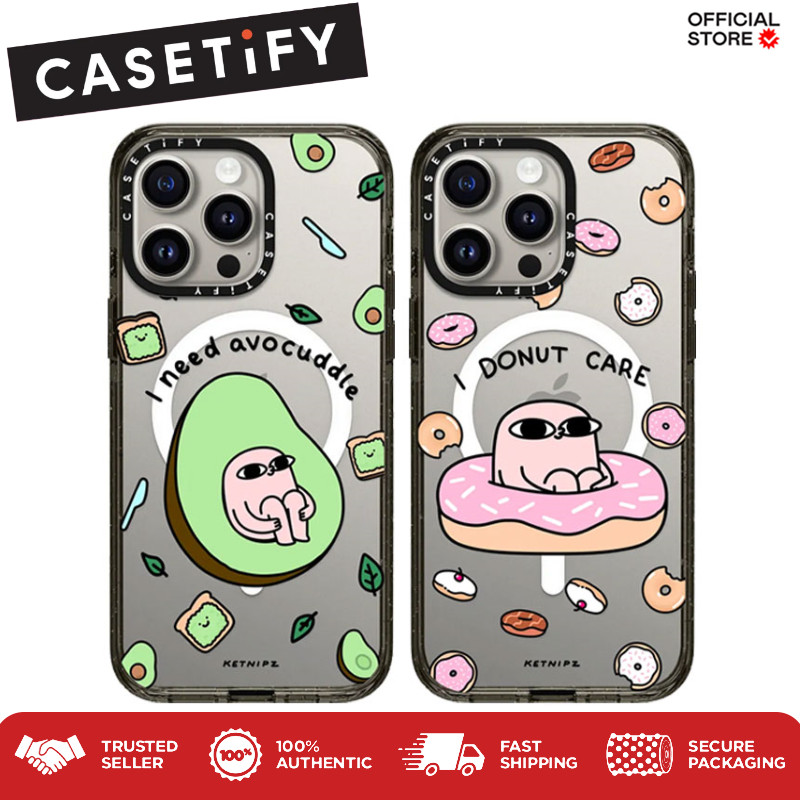 【Hard Case】casetify x Kettipz สําหรับ iPhone 15 Pro Max / iPhone 14 Pro Max / iPhone 13 Pro Max / iPhone 12 Pro Max เคสโทรศัพท์ฝาครอบป้องกัน