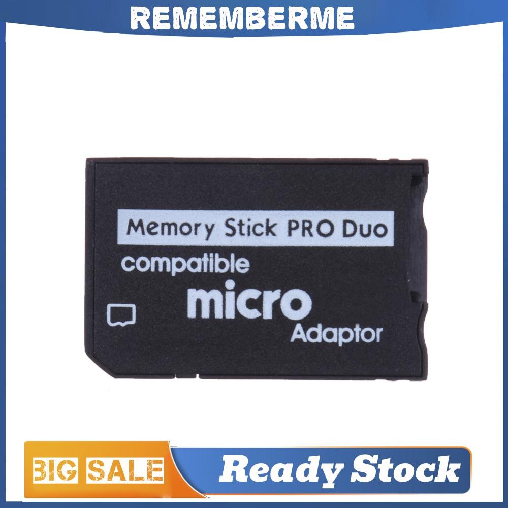 เปลี่ยนการ์ด TF เป็น MS Card Mini Memory Stick Card Reader อะแดปเตอร์สําหรับ Pro Duo