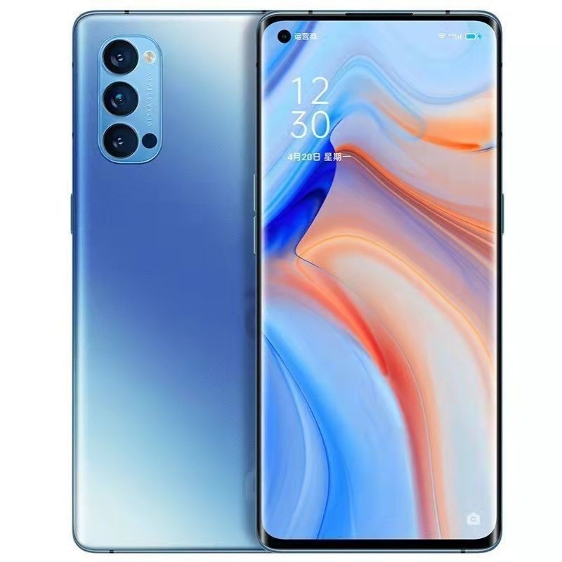 Oppo reno4pro เต็ม Netcom 5G หน้าจอขนาดใหญ่โค้งคู่ reno2z R15 โทรศัพท์มือถือ