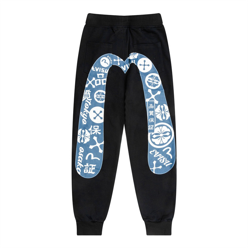 Street แฟชั่น 5v1su8 ผู้ชายและผู้หญิง Sweatpants คลาสสิกตัวอักษรกางเกงเอวยางยืด Unisex