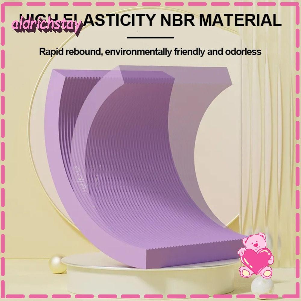 Exodus Support Balance Pad, แผ่นบาลานซ์ NBR สีดําสีม่วง, กระดานออกกําลังกายความหนาแน่นสูงที่ทนทาน