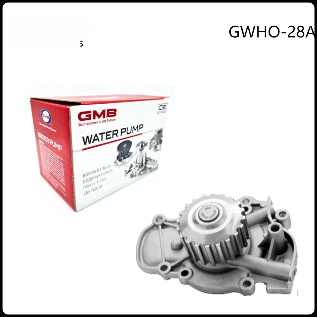 GMB ปั๊มน้ํา GWHO-28A - Honda Accord SM4 SV4 S84 2.0 Odyssey RB6 (20T)