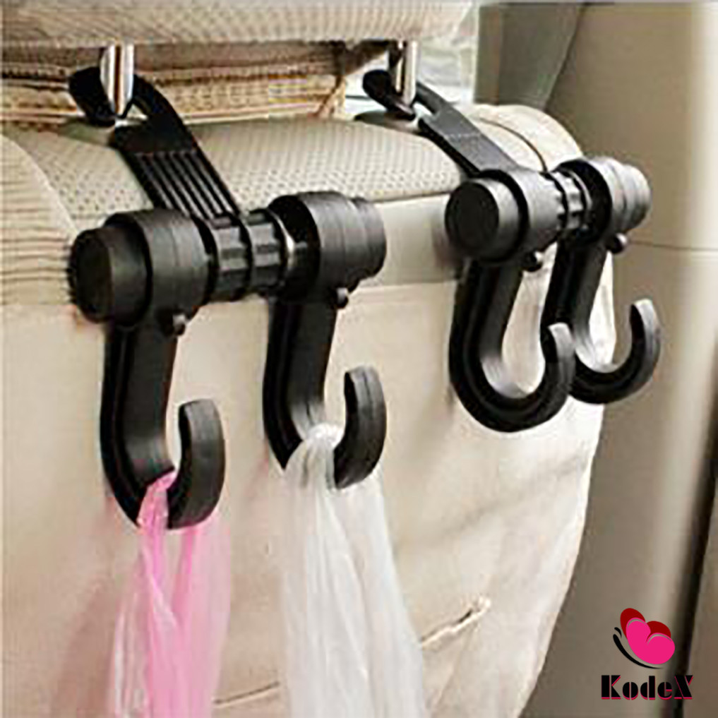 KDX ที่เกี่ยวเป๋าหลังรถราคา  ตะขอเกี่ยวกระเป๋า สิ่งของ กระเป๋าติดเบาะหลังรถ ตะขอเก็บของ Car Hook
