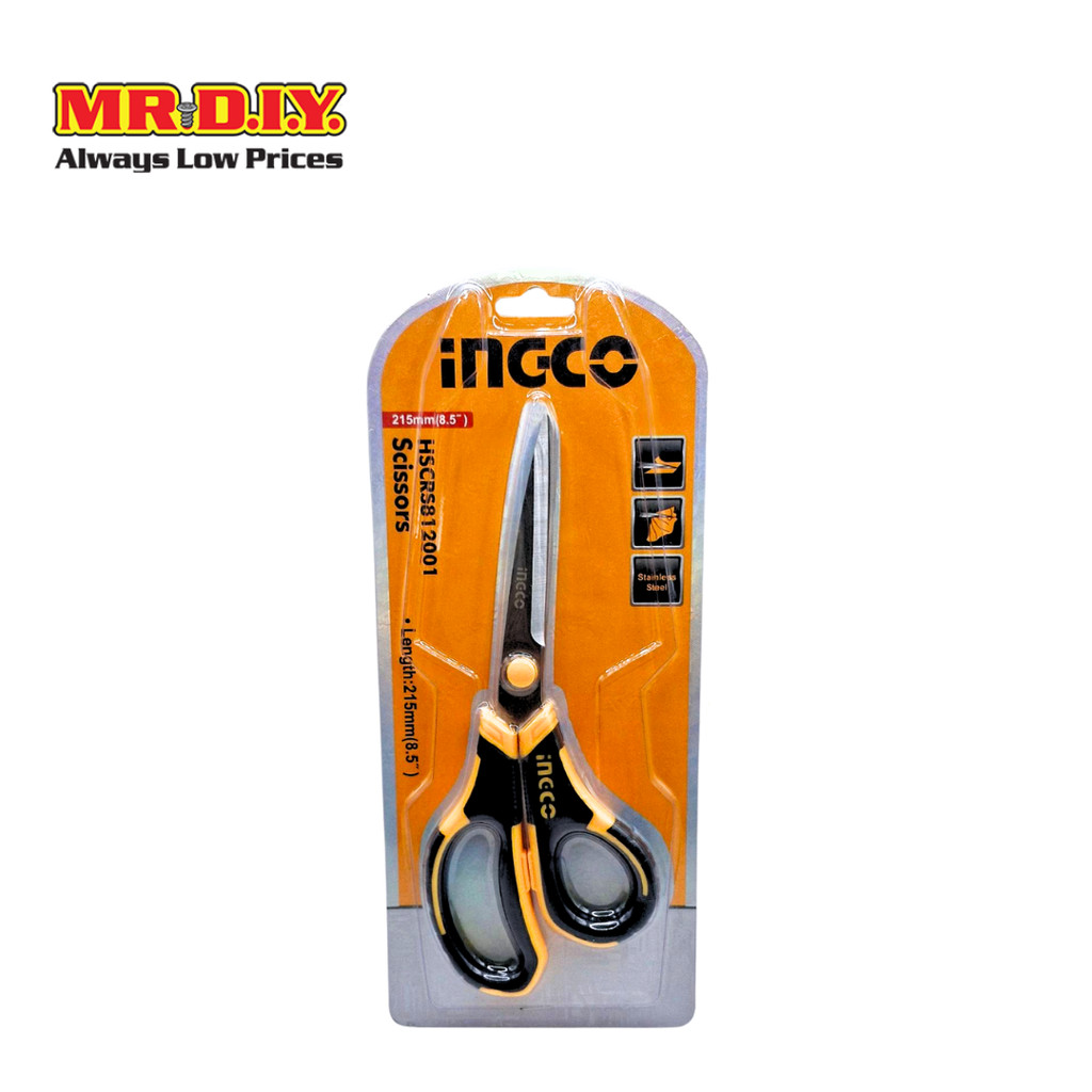 INGCO กรรไกรสแตนเลส รุ่น HSCRS812001